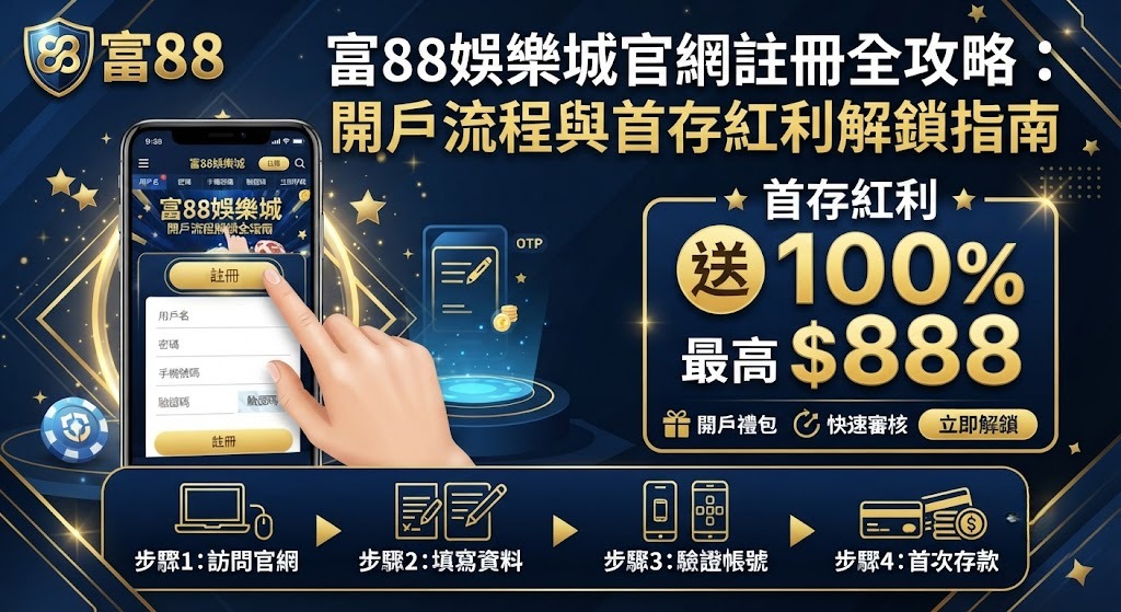 開戶流程與首存紅利解鎖指南